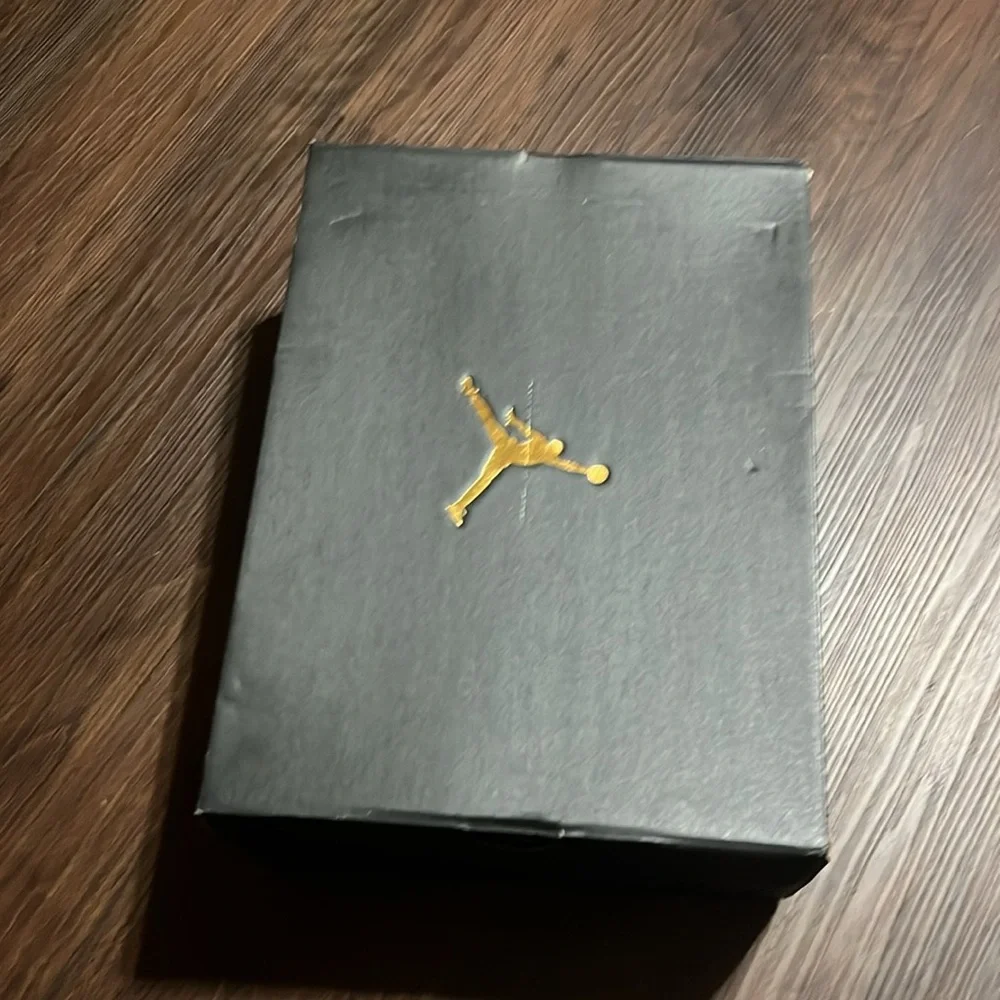 Nike Air Jordan Flight Max Aura 4 Black Metallic Streetwear Sneakers Size 13